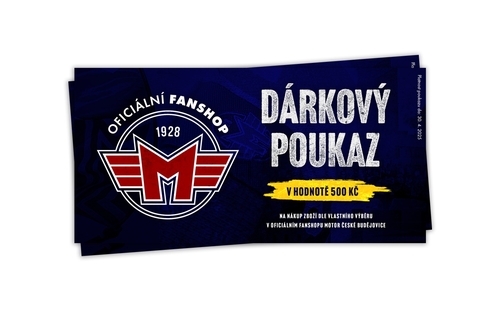 Dárkový poukaz - 500 Kč