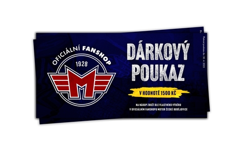 Dárkový poukaz - 1500 Kč