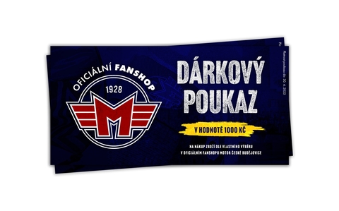 Dárkový poukaz - 1000 Kč