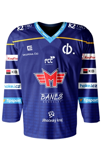 Banes Motor ČB - fan dres 23/24 / modrý - DOPRODEJ