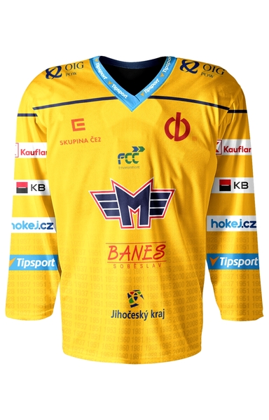 Banes Motor ČB - fan dres 23/24 / ŽLUTÝ - DOPRODEJ